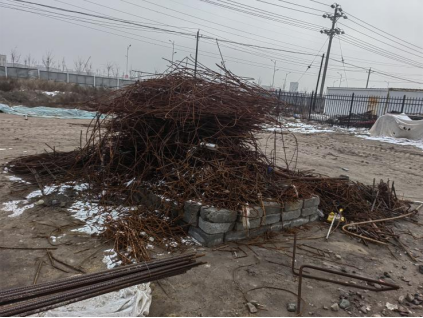 标的一：新疆省 - 某企业处置废旧钢筋头一批网络拍卖公告