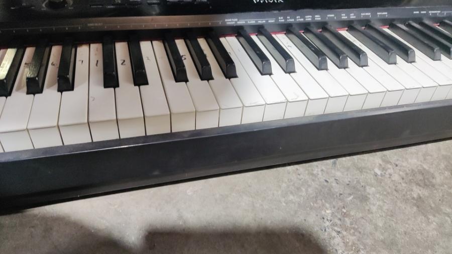 京械307学校报废日本卡西欧数码电子钢琴能通电他未测试网络拍卖公告