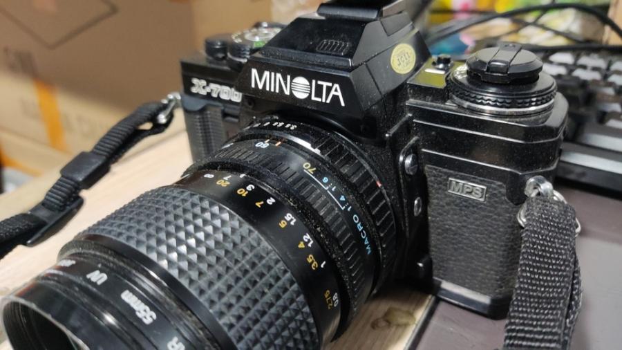 安废旧设备报废美能达x700相机无配件网络拍卖公告