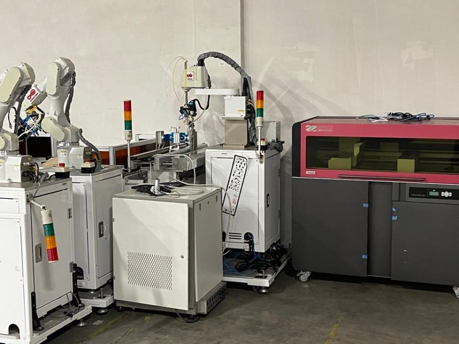 工业机器人单机 机器人配套传输平台 3D打印机等设备实物资产网络拍卖公告