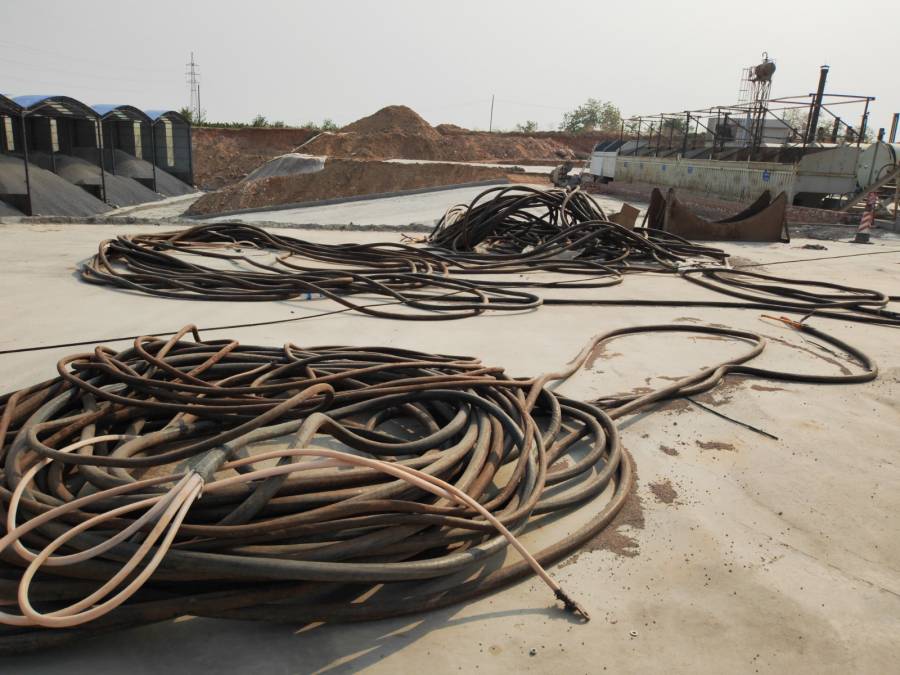 国标240废旧铜电缆一批（带皮按吨过磅）网络拍卖公告