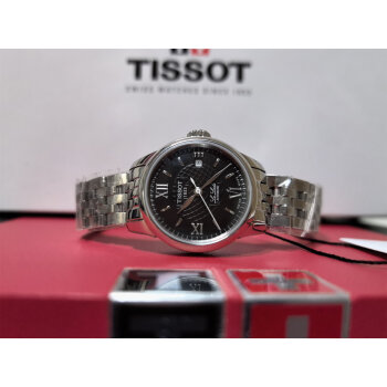 一件   Tissot 天梭力洛克系列钢带机械女表手表网络拍卖公告