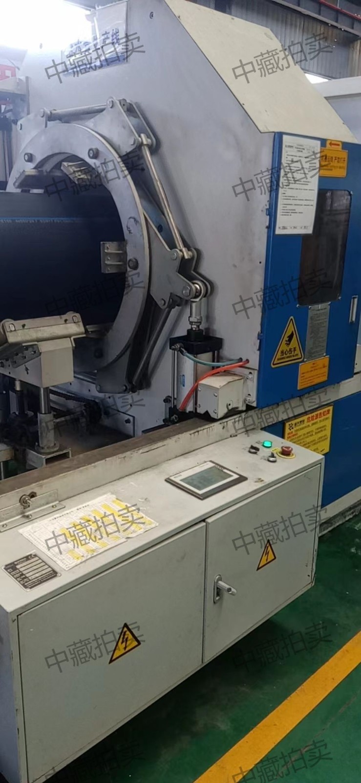 中藏：安徽六安20年产管材切割机一套处置网络拍卖公告