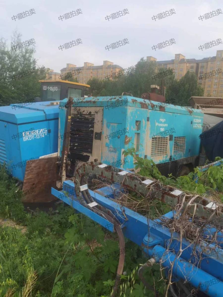 中藏：安徽滁州废旧工程机械一批处置网络拍卖公告